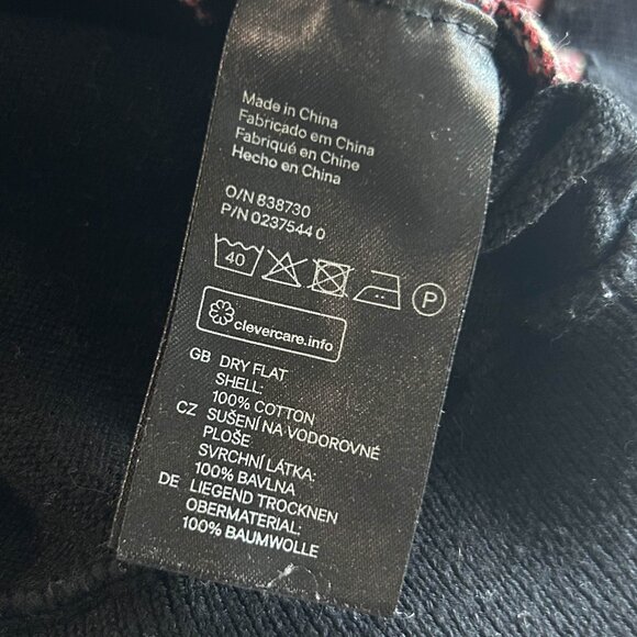 H&M Black Rose Sweater ASO Louisa Clark in Me Before You - Picture 6 of 9